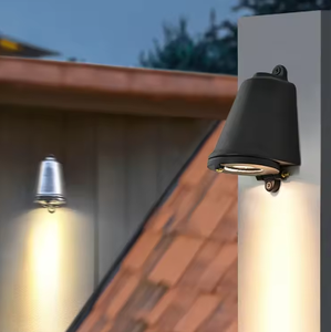 Nouveau design d'appliques murales minimalistes, lampes murales solaires de jardin, lampes murales d'extérieur étanches à LED - Product Image 4