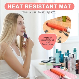 Tappetino in Silicone Professionale Resistente al Calore per Accessori Domestici Ningbo, Custodia Portatile Anti-scottatura per Macchina per Capelli - Product Image 6