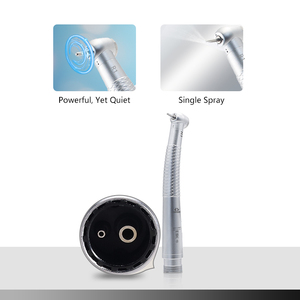 도매 에어 터빈 치과 핸드피스 고속 LED 2홀/4홀 단일 스프레이 마이크로 모터 핸드피스 - Product Image 4