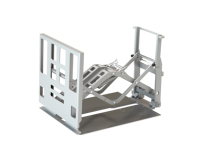 Attache de chariot élévateur Liandong Push-Pull, support rapide pour fourches, transpalette sans palettes pour marchandises ensachées