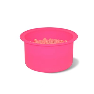 Wally Beauty bol de <span class=keywords><strong>Gel</strong></span> de silice, pot de cire en silicone réutilisable pour chauffe-cire - Product Image 4