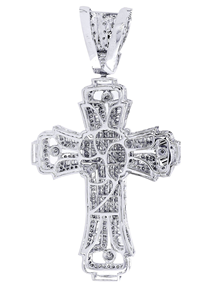 Pendentif Hip Hop personnalisé en or plaqué 14 carats avec diamant de laboratoire VVS, style classique glacé, bijoux certifiés GIA - Product Image 2