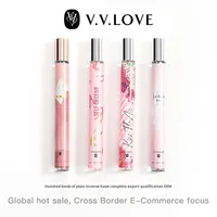 Parfum Roll-On 35ml pour le Commerce Transfrontalier, Parfum Floral pour Femme, Petit Flacon Échantillon, Parfums en Gros du Zhejiang, Modèle 9054