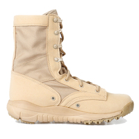 Bottes tactiques montantes en cuir pour hommes, style mode, idéales pour la randonnée – Nouveauté très prisée à prix abordable
