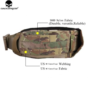 Ceinture de combat tactique réglable à profil bas, en nylon et polyester durables, pour patrouille extérieure et équipement de défense personnelle - Product Image 2
