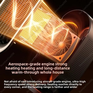 Nouveau petit radiateur de bureau, chauffage domestique économe en énergie pour salle de bain, radiateur électrique, appareil de chauffage hivernal, souffleur d'air chaud pour la maison - Product Image 4