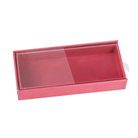 Faux cils à bande complète avec boîte d'emballage avec logo personnalisé Boîte d'emballage pour cils personnalisée