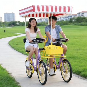 Vélo tandem professionnel stable et durable pour cinq personnes, idéal pour les vacances <span class=keywords><strong>en</strong></span> <span class=keywords><strong>famille</strong></span>, le camping et les sorties <span class=keywords><strong>en</strong></span> plein air - Product Image 1