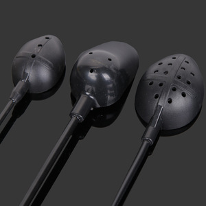 Juego de 3 cucharas de fibra de carbono para pesca en agua dulce con diseño perforado - Product Image 2