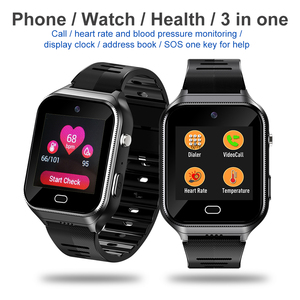 2024ใหม่ล่าสุดคนเก่าปลอดภัยและสุขภาพ GPS ติดตาม tempratue and <span class=keywords><strong>HR</strong></span> Monitor ผู้สูงอายุ SOS GPS สมาร์ทวอทช์4G และ ODM H09 - Product Image 4