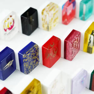 ชุดไพ่นกกระจอกอเมริกันสุดหรู งานแฮนด์เมด ดีไซน์ทันสมัย  แบบหลายชั้น/สี/ลวดลาย สำหรับความบันเทิง - Product Image 5