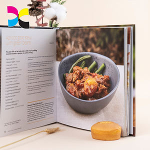 Premium OEM Libros Impresión personalizada Libro <span class=keywords><strong>de</strong></span> tapa dura Revista <span class=keywords><strong>de</strong></span> alimentos Libro - Product Image 1