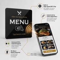 Carte de membre personnalisée NFC RFID avec code QR, mini-étiquette PVC/PET 1k étanche, italien, allemand, français, espagnol, vente en gros