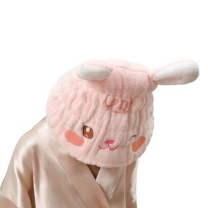 Gorro de Secado de Pelo Grueso para Bebés y Niños Pequeños, Toalla Absorbente para Secar el Cabello, Linda Toalla para Bebés - Product Image 1