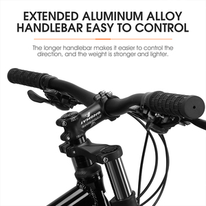 Vélo de montagne pliable de 27,5 pouces avec 27 vitesses <span class=keywords><strong>Shimano</strong></span> et frein à disque mécanique, VTT en alliage d'aluminium pour les sentiers tout-terrain - Product Image 3