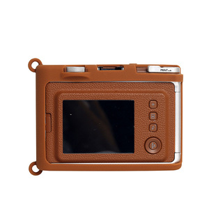 Fuji Mini <span class=keywords><strong>EVO</strong></span> Étui en silicone motif cuir <span class=keywords><strong>Instax</strong></span> <span class=keywords><strong>EVO</strong></span> Shield Housse de protection en plastique pour appareil photo numérique Sacs vidéo Produit - Product Image 5