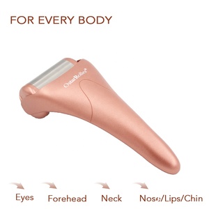 Outil de rouleau de glace de refroidissement par gel en acier inoxydable anti-poches efficace pour le lifting du visage masseur corporel soins de la peau des cernes - Product Image 5