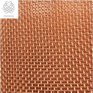 Maille de fil de cuivre tissé de qualité supérieure pour blindage EMF RF, cage de <span class=keywords><strong>Faraday</strong></span> en cuivre pur, maille carrée 40, 2 m <span class=keywords><strong>max</strong></span> - Product Image 3