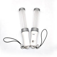 Mini bâton lumineux porte-clés, petite lampe décorative, personnalisable, coloré, en acrylique, pour fêtes, accessoires de concert modernes, Kpop
