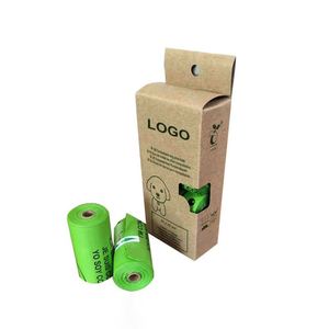 High-End Wholesales Custom logo Sustainable <b>Compostable</b> Biodegradable Dog Poop Waste <b>Bag</b> - Product Image 1