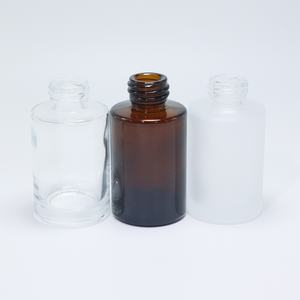 ขวดแก้วกลมขนาด30มล. ขวดหยดแบบไหล่แบนเรียบแบบใหม่ - Product Image 3