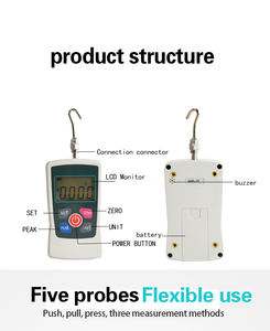 Seri ZMF pengukur kekuatan Digital, pengukur kekuatan tarik Digital dengan EMF-20 - Product Image 6