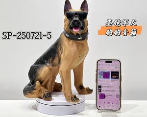 Mát mẻ Chó chăn Cừu Đức <span class=keywords><strong>Bluetooth</strong></span> loa với kính mát, âm thanh không dây hình động vật sáng tạo, mô hình SP - 250721 - 5 - Product Image 2