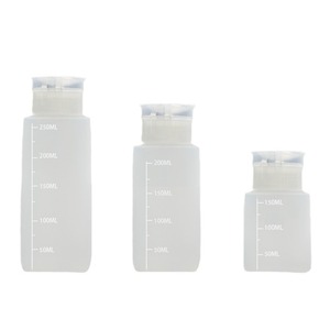 Botella de alcohol a presión tipo fábrica, a prueba de fugas, sin goteo, para cosméticos/desmaquillante, botella para quitar esmalte de uñas - Product Image 3