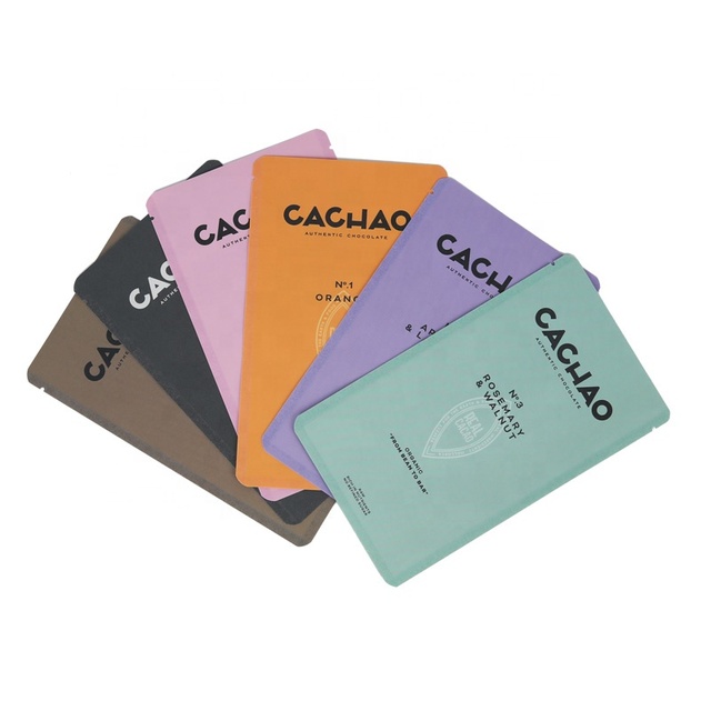 Wholesale Eco Friendly Customized Print 100g 200g Recyclable Biodegradable Compostable Paper Pouch Coffee Bean Stand up Pouch