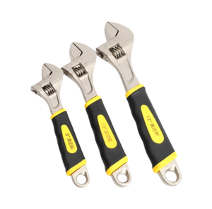 ประแจปรับขนาดได้ 8 นิ้ว ด้ามจับพลาสติก - Product Image 1