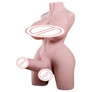 Juguetes Sexuales para Transexuales, Muñeca Sexual con Pechos Grandes, Torso Trans, Muñeca Sexual con Dildo Insertable-BJD-D004 - Product Image 1