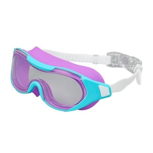 New Kidsren Large-Frame Anti-Fog Silicone <b>Swimming</b> <b>Goggles</b> for Kids High-Definition Waterproof <b>Goggles</b> - Product Image 1
