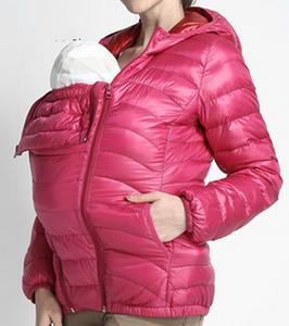 Personalizzato Mama babywearing elemento portante di bambino di alta qualità cappotto/<span class=keywords><strong>giacca</strong></span> con tasca hoody - Product Image 2
