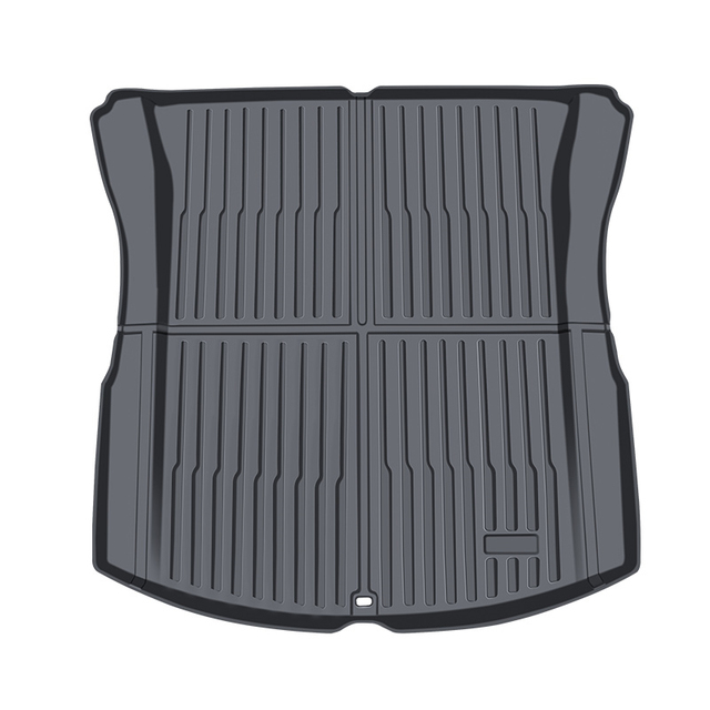 2023 Luxury Business Style 3-Pcs TPE Front Trunk Car Mats ABS Interior Car Accessories Parts Tesla Model 3 Floor Position