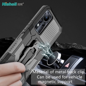 Protection complète PC <span class=keywords><strong>MechWarrior</strong></span> avec clip arrière forte armure antichoc housses de téléphone pour Infinix Note 11 - Product Image 2