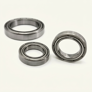 Rodamiento de Alta Resistencia SUS440 de Acero Inoxidable S6802 RS ZZ 15x24x5mm, Alta Rigidez, Antioxidante, para Patines, Fitness, Piezas de Precisión - Product Image 1