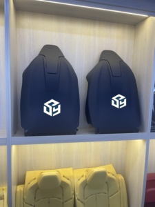 Cover posteriore per sedile in carbonio a secco 2 pezzi per aggiornamento di finiture interne ricambi Auto per <span class=keywords><strong>audi</strong></span> - Product Image 3