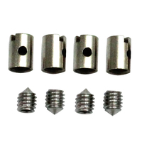 Embouts de câble sans soudure 5 mm pour accélérateur de moto, scooter, quad, tondeuse, réglage de l'accélérateur ou des câbles de carburateur