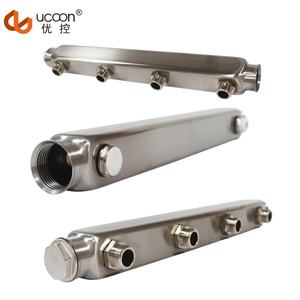 水分配システム用のカスタマイズサイズと簡単な設置機能を備えたステンレス鋼マニホールド - Product Image 3