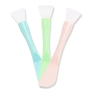 Silicone Mặt Nạ Bàn Chải Nhà Sản Xuất Mặt Bùn Đất Sét Applicator Bàn Chải Cho Không Có Lông Kem Dưỡng Da Máy Xay Sinh Tố