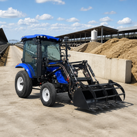 Tracteur 4x4 Suprême 80 CV avec cabine climatisée, système hydraulique robuste, capacité de levage élevée pour les travaux agricoles modernes