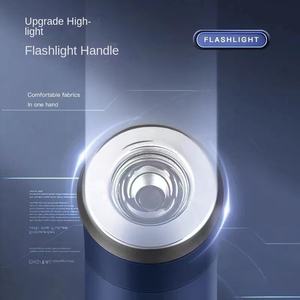 Ombrello da donna con torcia rotante a <span class=keywords><strong>LED</strong></span> automatica completa da donna 8K costole Design classico protezione solare caratteristiche pubblicitarie di protezione solare - Product Image 3