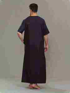 HARAMAIN Nouvelle Burqa Musulmane Marocaine pour Hommes, en Polyester, Sans Couture, Séchage Rapide, Légère, pour Usage Quotidien - Product Image 3