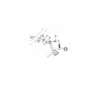 Ressort de Retour de Béquille Latérale pour Moto Yamaha NMAX155, Ressort de Béquille 90506-20818
