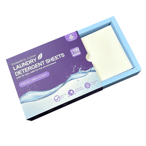 COMMIGLOW - Hojas <span class=keywords><strong>de</strong></span> Detergente para Ropa Hipoalergénicas <span class=keywords><strong>de</strong></span> Alta Calidad, Producto <span class=keywords><strong>de</strong></span> <span class=keywords><strong>Limpieza</strong></span> Desechable para Bebés y Niños, Venta al <span class=keywords><strong>por</strong></span> <span class=keywords><strong>Mayor</strong></span> - Product Image 2
