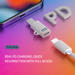 USB C PD charge et transfert de données adaptateur OTG femelle à mâle type C adaptateur d'alimentation pour iPhone téléphone portable sortie cc - Product Image 3