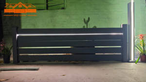 Valla de Jardín Personalizada de Alta Gama, Valla Delimitadora de Patio, Valla de Aluminio Iluminada DIY - Product Image 4