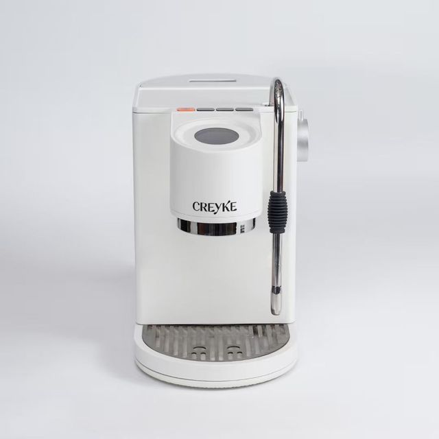 Small Household Coffee Machine All Aluminum Construction LED Screen Double Pump Dual Boiler Semi Automatic Espresso Maker