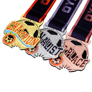 Medallas Personalizadas Zhangxin de Aleación en Oro, Plata y Bronce para Campeones de Torneos, 1er y 2do Lugar, Premios para Eventos Deportivos - Product Image 1