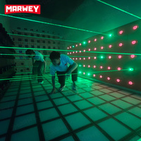Jeu interactif de certification KC : Salle de jeu, Escape Maze Arena, traversée de lignes laser, activité de team building, jeu d'activation de réseau laser